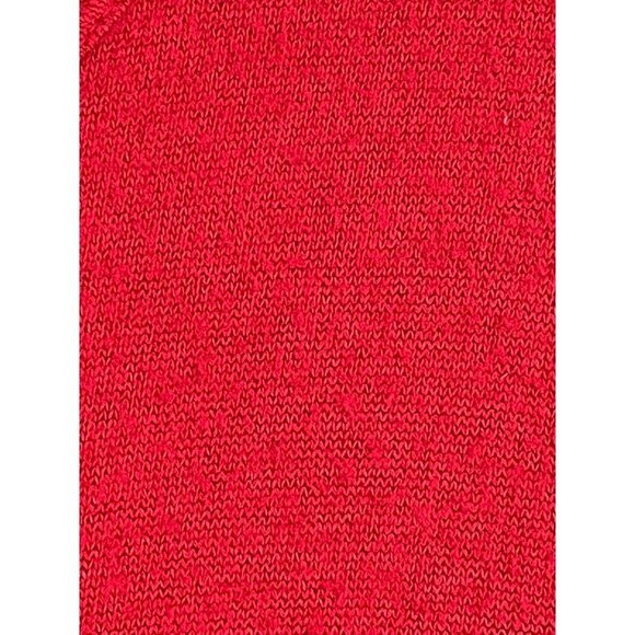 Lane Bryant Top Women 22 Red Sweater Tunic Tomato Girl Festive Neutral Boho 80s - Picture 6 of 10